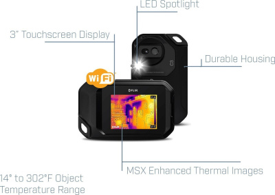 Тепловизор FLIR C3-X в каталоге приборов Setek Technology
