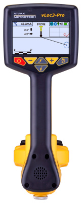 Комплект трассоискателя: приёмник vLoc3-Pro с генератором 10 Вт.