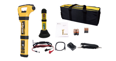 Комплект трассоискателя: приёмник vScanM с генератором 1 Вт.