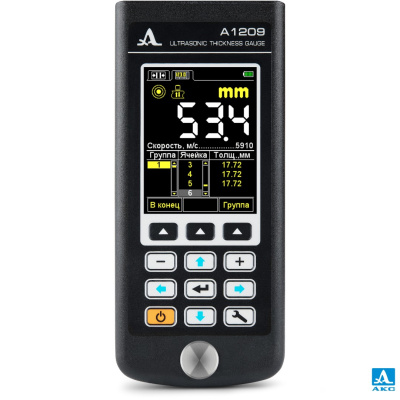 Ультразвуковой толщиномер А1209 в каталоге приборов Setek Technology